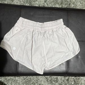 Size 2 Lululemon hotty hot shorts.